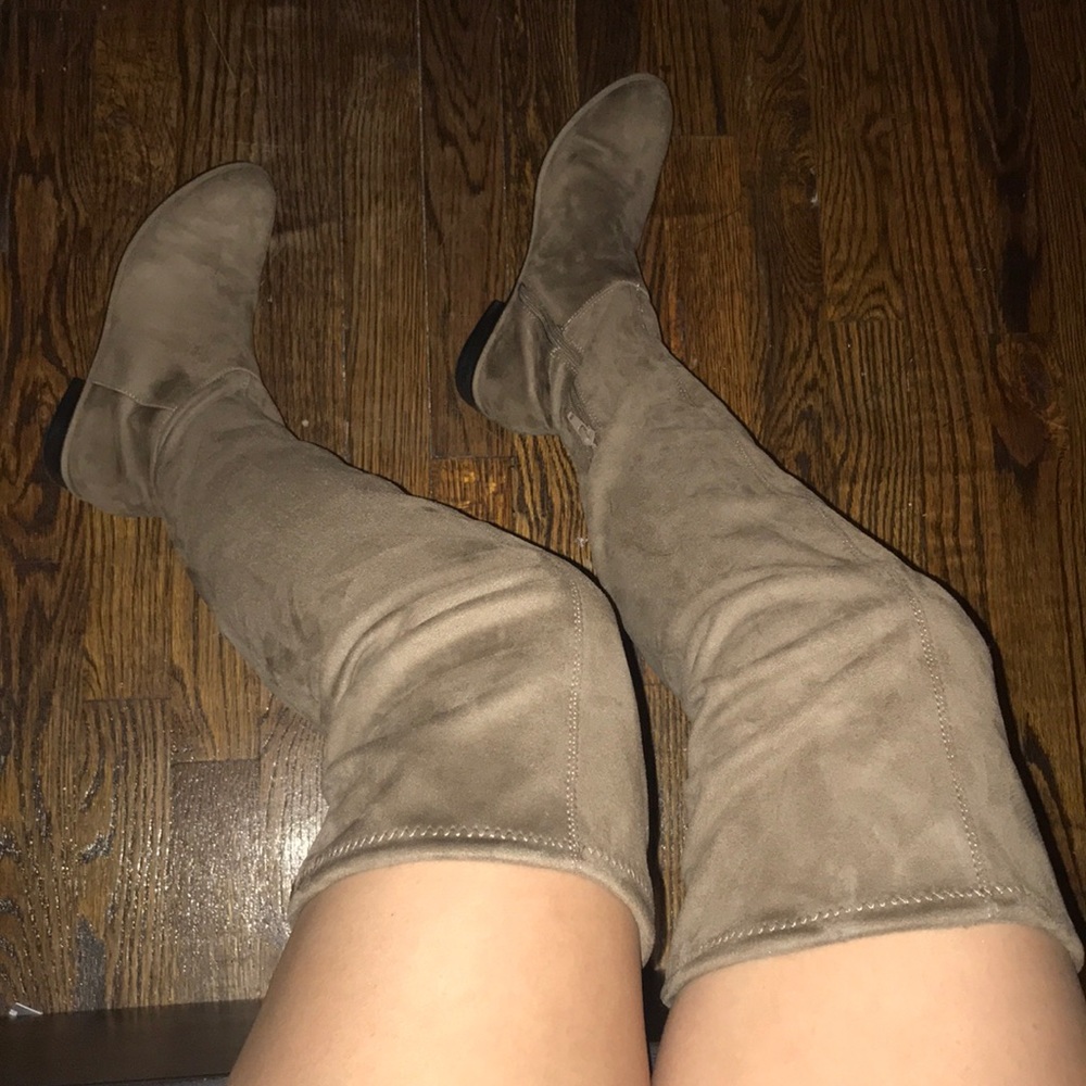 Call it spring - thigh high boots